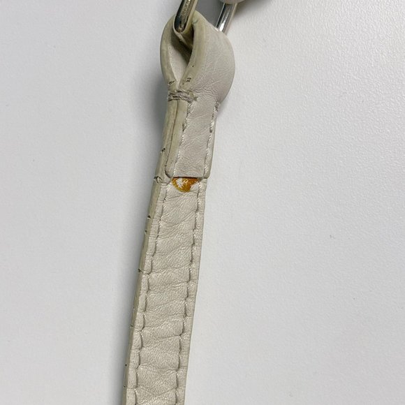 Vintage Dooney & Bourke White Leather Crossbody - Picture 10 of 12